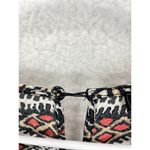 BCBGMAXAZRIA Soren Romper Women’s Size XXS Multicolor Geometric Summer 3” - Picture 3 of 9